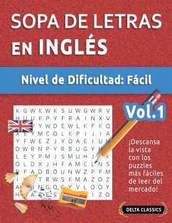 Cover SOPA DE LETRAS EN INGLÉS - NIVEL DE DIFICULTAD