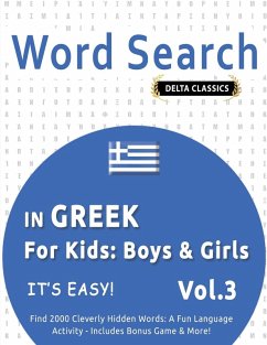 Cover WORD SEARCH IN GREEK FOR KIDS