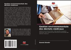Cover Gestion environnementale des déchets médicaux