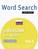 WORD SEARCH IN RUSSIAN FOR ADULTS - IT'S EASY! VOL.2 - DELTA CLASSICS - FIND 2000 CLEVERLY HIDDEN WORDS