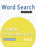 WORD SEARCH IN LATIN FOR KIDS