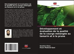 Cover Développement et évaluation de la qualité de la courge mélangée au tamarin et à la prune