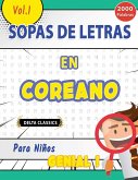 SOPA DE LETRAS EN EL COREANO PARA NIÑOS - GENIAL! VOL.1 - DELTA CLASSICS