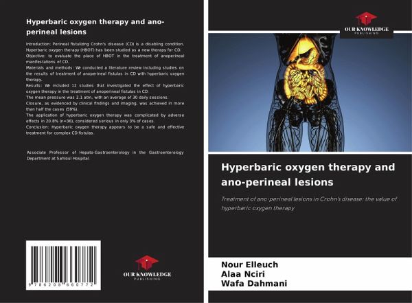 Hyperbaric oxygen therapy and ano-perineal lesions Hyperbaric oxygen therapy and ano-perineal lesions