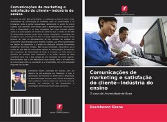 Cover Comunicações de marketing e satisfação do cliente~Indústria do ensino