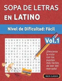 Cover SOPA DE LETRAS EN LATINO - NIVEL DE DIFICULTAD