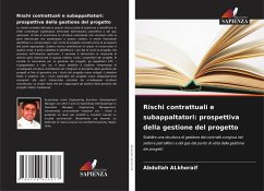 Cover Rischi contrattuali e subappaltatori: prospettiva della gestione del progetto