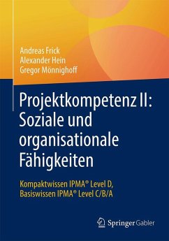 Cover Projektkompetenz II: Soziale und organisationale Fähigkeiten