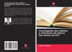 Investigação dos hábitos e interesses de leitura dos alunos de ELT