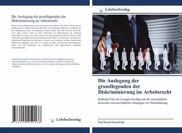 Die Auslegung der grundlegenden der Diskriminierung im Arbeitsrecht