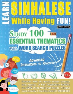 LEARN SINHALESE WHILE HAVING FUN! - ADVANCED - Linguas Classics