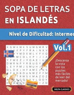 SOPA DE LETRAS EN ISLANDÉS - NIVEL DE DIFICULTAD Cover SOPA DE LETRAS EN ISLANDÉS - NIVEL DE DIFICULTAD