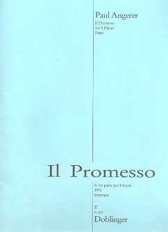Cover Il promesso für 8 Flöten Stimmen