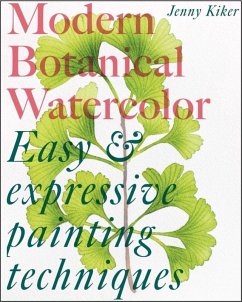Cover Modern Botanical Watercolor Painting