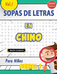 SOPA DE LETRAS EN EL CHINO PARA NIÑOS - GENIAL! VOL.1 - DELTA CLASSICS Cover SOPA DE LETRAS EN EL CHINO PARA NIÑOS - GENIAL! VOL.1 - DELTA CLASSICS