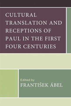 Cover Cultural Translation and Receptions of Paul in the First Four Centuries