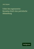 Ueber den sogenannten Barnabas-Brief: eine patristische Abhandlung Ueber den sogenannten Barnabas-Brief: eine patristische Abhandlung