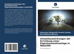 Cover Umweltauswirkungen der Errichtung einer Eigentumswohnanlage in Natal/RN