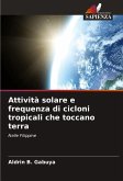 Attività solare e frequenza di cicloni tropicali che toccano terra Attività solare e frequenza di cicloni tropicali che toccano terra