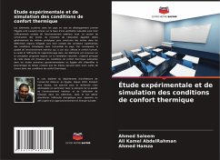 Cover Étude expérimentale et de simulation des conditions de confort thermique