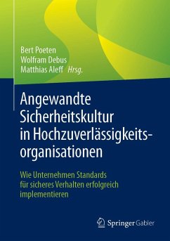 Cover Angewandte Sicherheitskultur in Hochzuverlässigkeitsorganisationen (eBook, PDF)