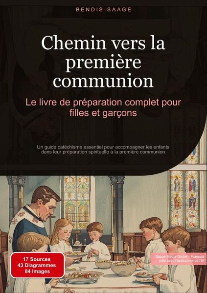 Chemin vers la première communion: Le livre de préparation complet pour filles et garçons