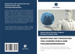 Cover BEWERTUNG DER FÄHIGKEITEN VON LEHRERN DURCH EINE FRAGEBOGENERHEBUNG