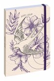 Schülerkalender Work&After Floral 2025/2026