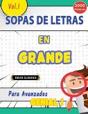 SOPA DE LETRAS EN ESPAÑOL PARA AVANZADOS - GENIAL! VOL.1 - DELTA CLASSICS SOPA DE LETRAS EN ESPAÑOL PARA AVANZADOS - GENIAL! VOL.1 - DELTA CLASSICS