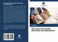 Cover Die konkurrierenden Ansichten des Netzwerks