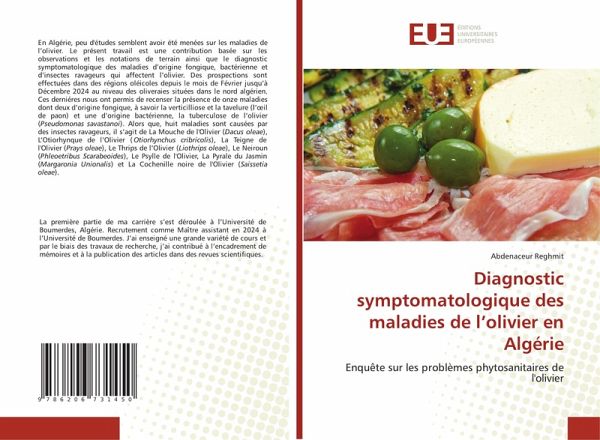 Diagnostic symptomatologique des maladies de l'olivier en Algérie