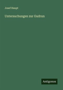 Cover Untersuchungen zur Gudrun