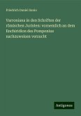 Varroniana in den Schriften der römischen Juristen: vornemlich an dem Enchiridion des Pomponius nachzuweisen versucht