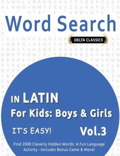 Cover WORD SEARCH IN LATIN FOR KIDS