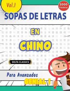 Cover SOPA DE LETRAS EN EL CHINO PARA AVANZADOS - GENIAL! VOL.1 - DELTA CLASSICS