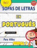 SOPA DE LETRAS EN PORTUGUÉS PARA NIÑOS - GENIAL! VOL.1 - DELTA CLASSICS