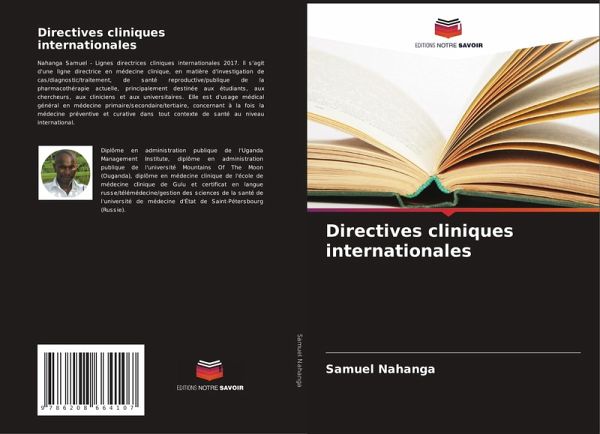 Directives cliniques internationales Directives cliniques internationales