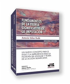 Cover Fundamentos de la teoría significativa de la imputación (2ª edición)