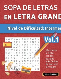 Cover SOPA DE LETRAS EN ESPAÑOL - NIVEL DE DIFICULTAD
