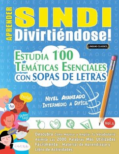 Cover APRENDER SINDI DIVIRTIÉNDOSE! - NIVEL AVANZADO
