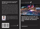 Realización de E.D.M con electrodo de cobre y acero para moldes de plástico P20 Realización de E.D.M con electrodo de cobre y acero para moldes de plástico P20