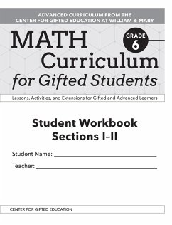 Math Curriculum for Gifted Students - Clg Of William And Mary/Ctr Gift Ed; Moroney, James M