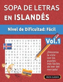 SOPA DE LETRAS EN ISLANDÉS - NIVEL DE DIFICULTAD Cover SOPA DE LETRAS EN ISLANDÉS - NIVEL DE DIFICULTAD