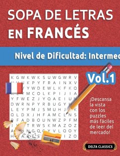Cover SOPA DE LETRAS EN FRANCÉS - NIVEL DE DIFICULTAD