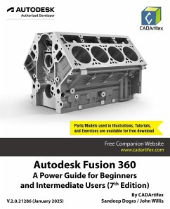 Cover Autodesk Fusion 360: A Power Guide for Beginners and Intermediate Users (7th Edition) (eBook, ePUB)