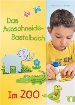 Cover Das Ausschneide-Bastelbuch - Im Zoo 