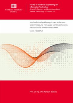 Cover Methode zur berührungslosen Volumenstrommessung von quasi-kontinuierlichem heißen Draht im Warmwalzwerk