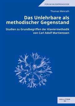 Cover Das Unlehrbare als methodischer Gegenstand
