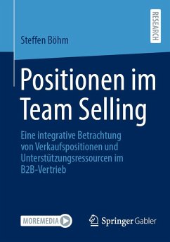 Cover Positionen im Team Selling (eBook, PDF)