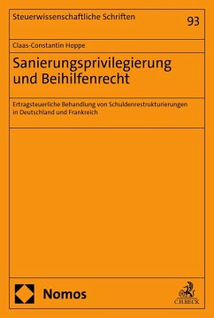 Cover Sanierungsprivilegierung und Beihilfenrecht (eBook, PDF)